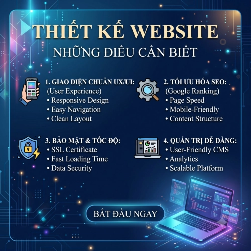 Những điều cần biết khi thiết kế website